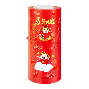 烟火礼花泡泡机七彩烟雾新型电子礼炮儿童手持全自动充电款烟火机