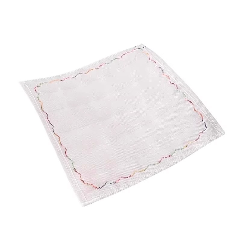 12层彩虹疏油抹布加厚纯棉不沾油厨房专用加厚全棉洗碗布巾