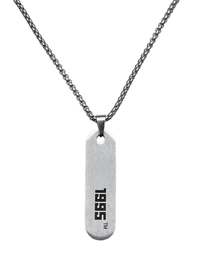 情侣刻字年份军牌项链