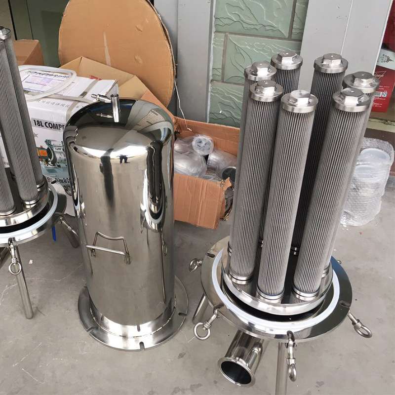 现货供应不锈钢精密滤芯过滤器,精密过滤器不锈钢桶式滤芯过滤器