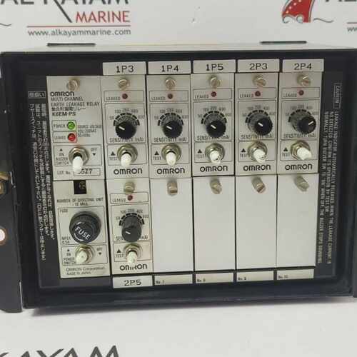 OMRON K6EM-PS MULTI-CHANNEL EARTH LEAKAGE RELAY  (FAST SHIP