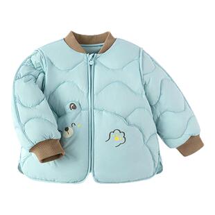 巴拉巴拉婴儿羽绒服男童轻薄短款外套宝宝棒球服儿童冬季新款童装