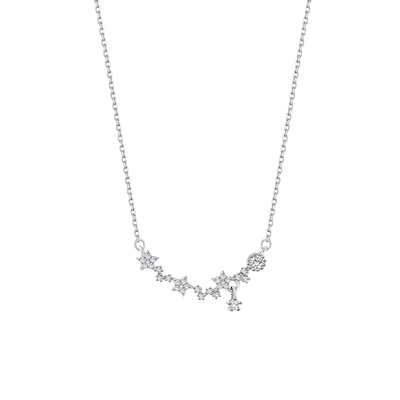 星星项链女夏轻奢小众设计2023年