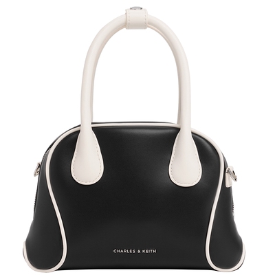 CHARLES&KEITH25冬新款CK2-30160242简约运动风手提小方包斜挎包