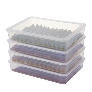 饺子收纳盒冰箱专用食品级冷冻水饺馄饨速冻盒子放包子的托盘保鲜