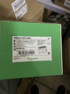 拍前议价：议价再拍：施耐德TM241CEC24U 正品 原装 新到货