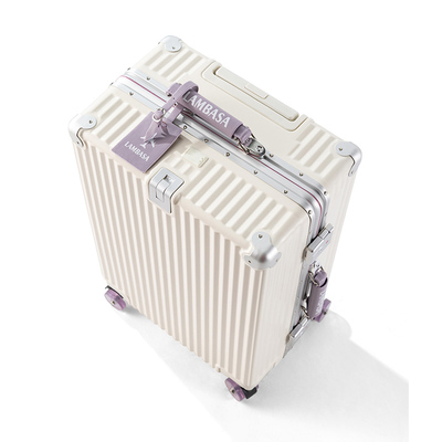 2026新款行李箱20寸女生高颜值铝框旅行箱可登机密码拉杆箱子男24