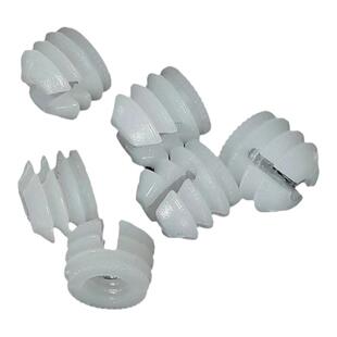 塑料胶粒膨胀胶塞尼龙螺母三合一卡扣预埋件螺丝家具五金配件抽屉