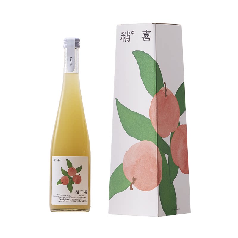 稍喜桃子酒微醺送礼网红晚安果酒
