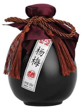 黄氏贵州花果米酒黑坛系列500ml