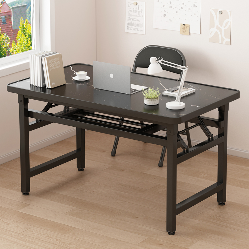 折叠桌子长方形简易学习桌成人电脑桌办公写作业书桌免安装培训桌