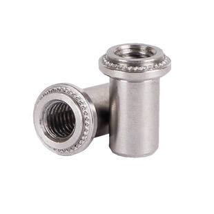 压铆螺母柱BS304不锈钢镀环保蓝白锌防水密封螺帽BM3-6封闭型螺柱