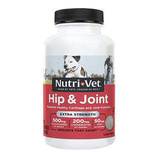 nutrivet纽益仕鲨鱼软骨素宠物狗关节宝灵钙片DS健骨补钙75粒/瓶