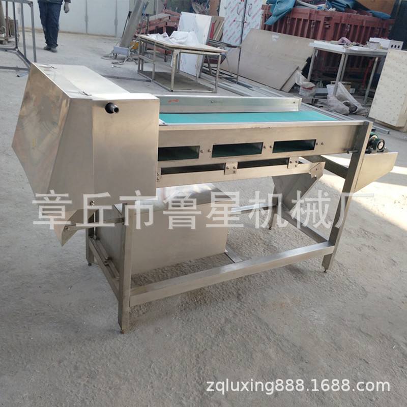 厂家直供蘑菇切片机 食用菌海带切割设备 滚刀果蔬切片机