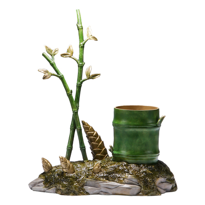 圣诞低调黄铜笔筒送领导好物推荐