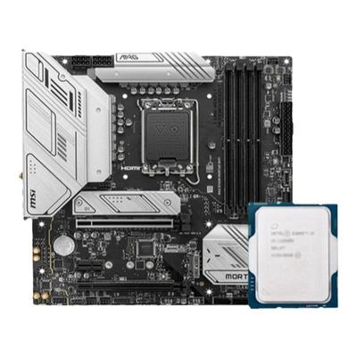 英特尔i5 13400F 13490F 13400搭微星H610M/B760M爆破主板CPU套装