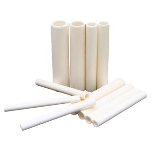 氧化铝高铝陶瓷管绝缘空心管单孔耐高温耐腐蚀99刚玉热电偶保护管