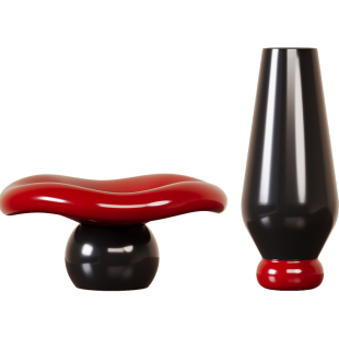 入户玄关钥匙收纳摆件高级中古风高档花瓶桌面客厅乔迁礼物