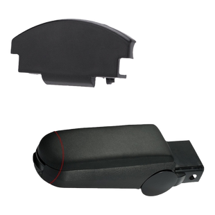 适配新桑塔纳浩纳捷达朗逸新Polo昕锐昕动扶手箱盖子开关按钮卡扣