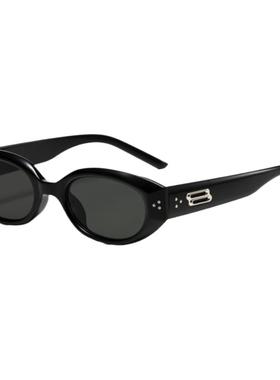 新款猫眼圆脸太阳镜防紫外线韩系