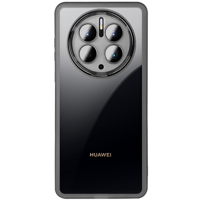 华为mate50pro手机壳新款透紫色