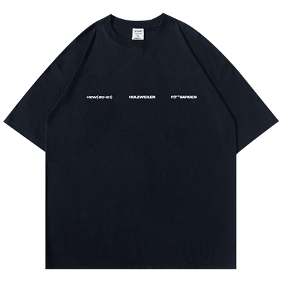 王嘉尔同款短袖T恤纯棉潮牌美式