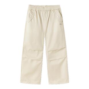 巴拉巴拉女童运动裤大童速干伞兵裤儿童宽松直筒裤子夏装新款童装