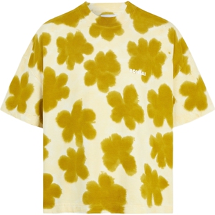 【折扣】BONSAI男士宽松品牌标志印花棉质平纹布T恤