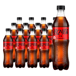 可口可乐雪碧芬达汽水碳酸饮料500ml装12瓶无糖可乐整箱包邮