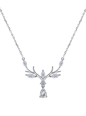 圣诞礼物送女朋友迪士尼纯银项链