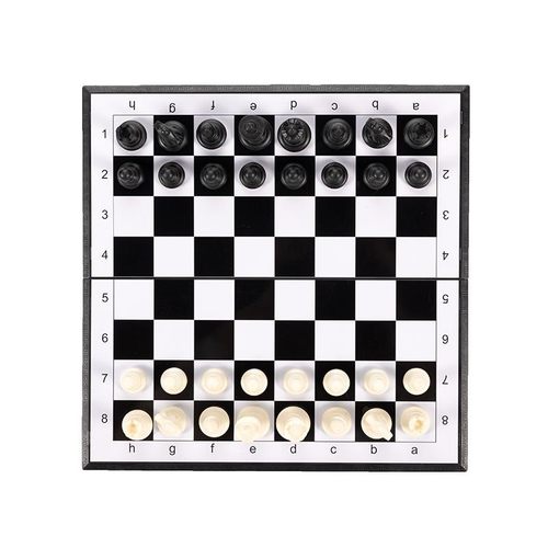 儿童国际象棋带磁性小学生大号棋盘便携高级折叠西洋棋比赛专用棋