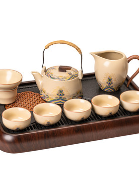 瓷牌茗茶具开片可养泡茶