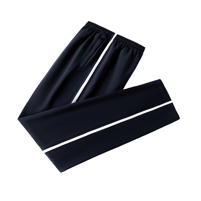 校服裤高中小学生运动裤加绒加厚