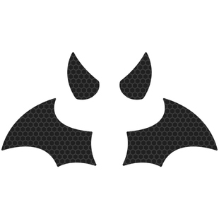 3M汽车个性天使恶魔车标贴反光贴纸车身创意改造装饰夜间警示标识