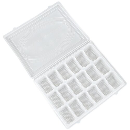 饺子盒一次性外卖打包盒速冻馄饨高档连体水饺盒商用塑料餐盒加厚