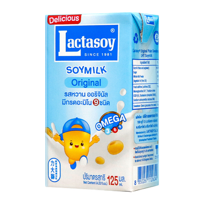 力大狮豆奶饮料125ml迷你小盒