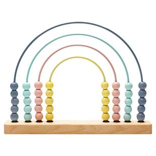 现代简约样板间儿童房书桌软装摆件盆栽木质书籍人物组合软装饰品