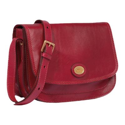 The Bridge/桥牌 手工牛皮单肩包女士时尚复古邮差包百搭斜挎包