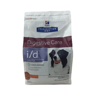 希尔斯肠胃炎处方粮胰腺炎处方粮 低脂id狗粮 1.5kg/8.5磅/17.6磅