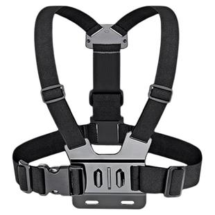 胸前手机固定支架骑行第一人称视角拍摄vlog直播运动相机胸带头戴