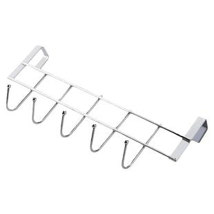 厨房橱柜门专用五连挂架内挂钩厨柜用架置物吊柜下挂毛巾挂挂衣钩