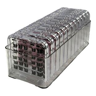 假睫毛收纳盒分装旅行迷你便携收纳神器大容量嫁接睫毛储存整理筐