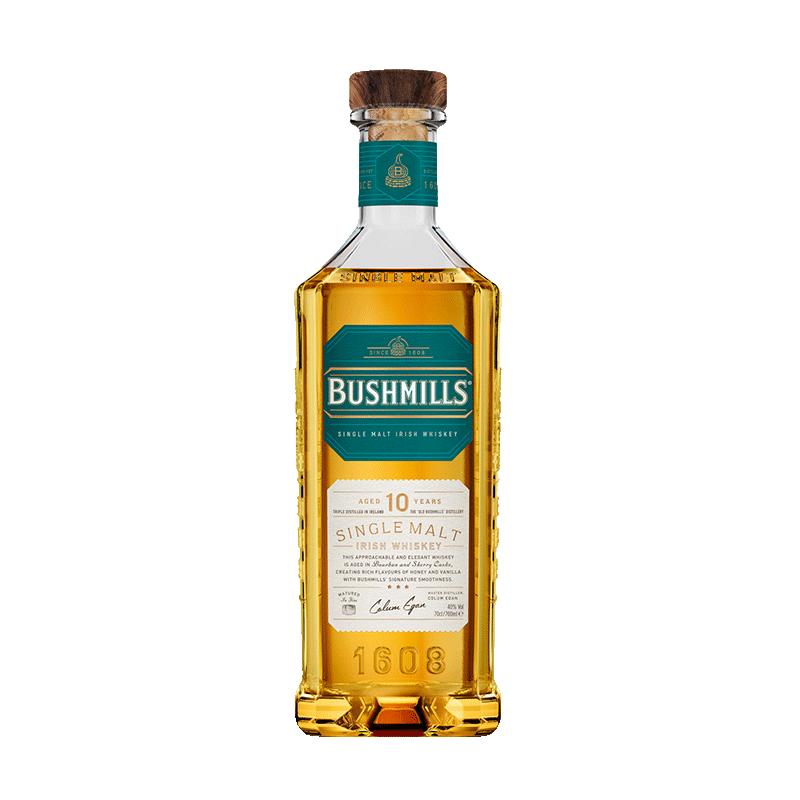 官旗|布什米爾Bushmills10年單一麥芽進(jìn)口愛(ài)爾蘭威士忌波本雪莉桶
