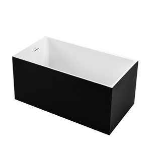 特拉维尔浴缸家用小户型亚克力深泡盆独立式成人方形浴缸1-1.7米