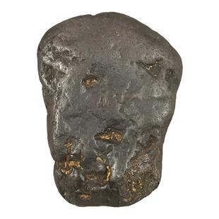 精品南丹铁陨石原石摆件强磁镍铁石观赏石科普石陨石雷击石熔岩石