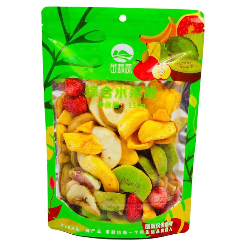 苗蔬蔬秋葵脆综合果蔬脆水果脆香冻干水果/冻干奶块/