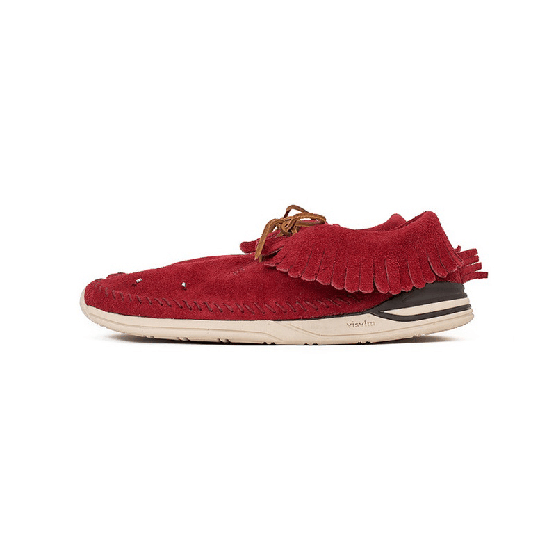 VISVIM UNCLE GUI 余文乐联名款流苏单鞋固特异手工时尚低帮男鞋