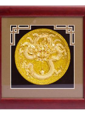 厦门漆线雕桌面摆件生日工艺礼品