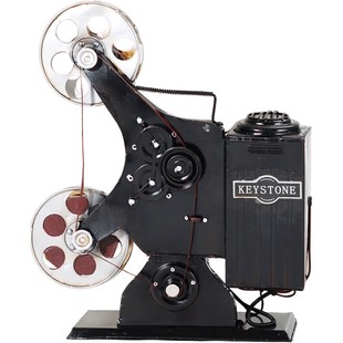 莎芮老式怀旧放映机模型摆件摄影道具装饰品咖啡馆摆设橱窗陈列品