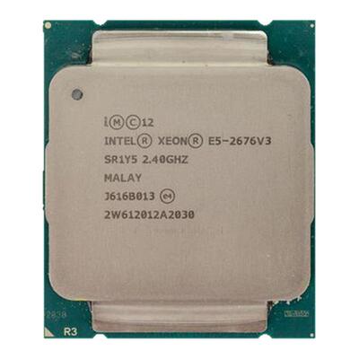Intel 至强E5-2676V3 CPU 12核心 24线程 主频2.4G 服务器处理器